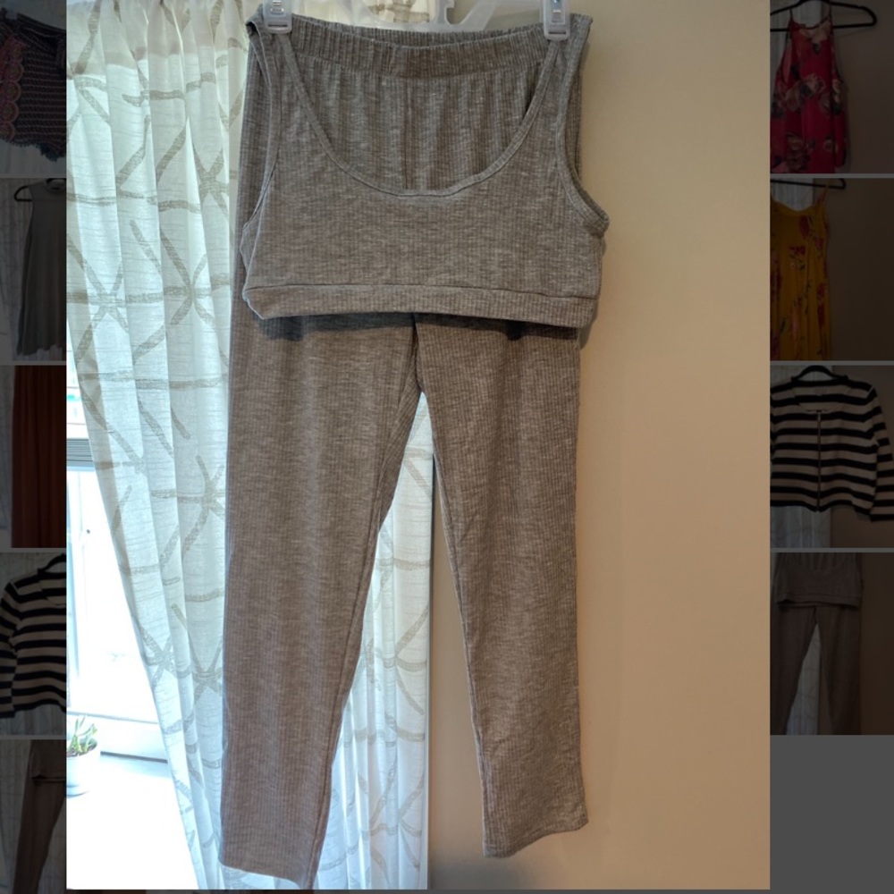Grey lounge set